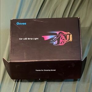 Black Car LED Strip Light